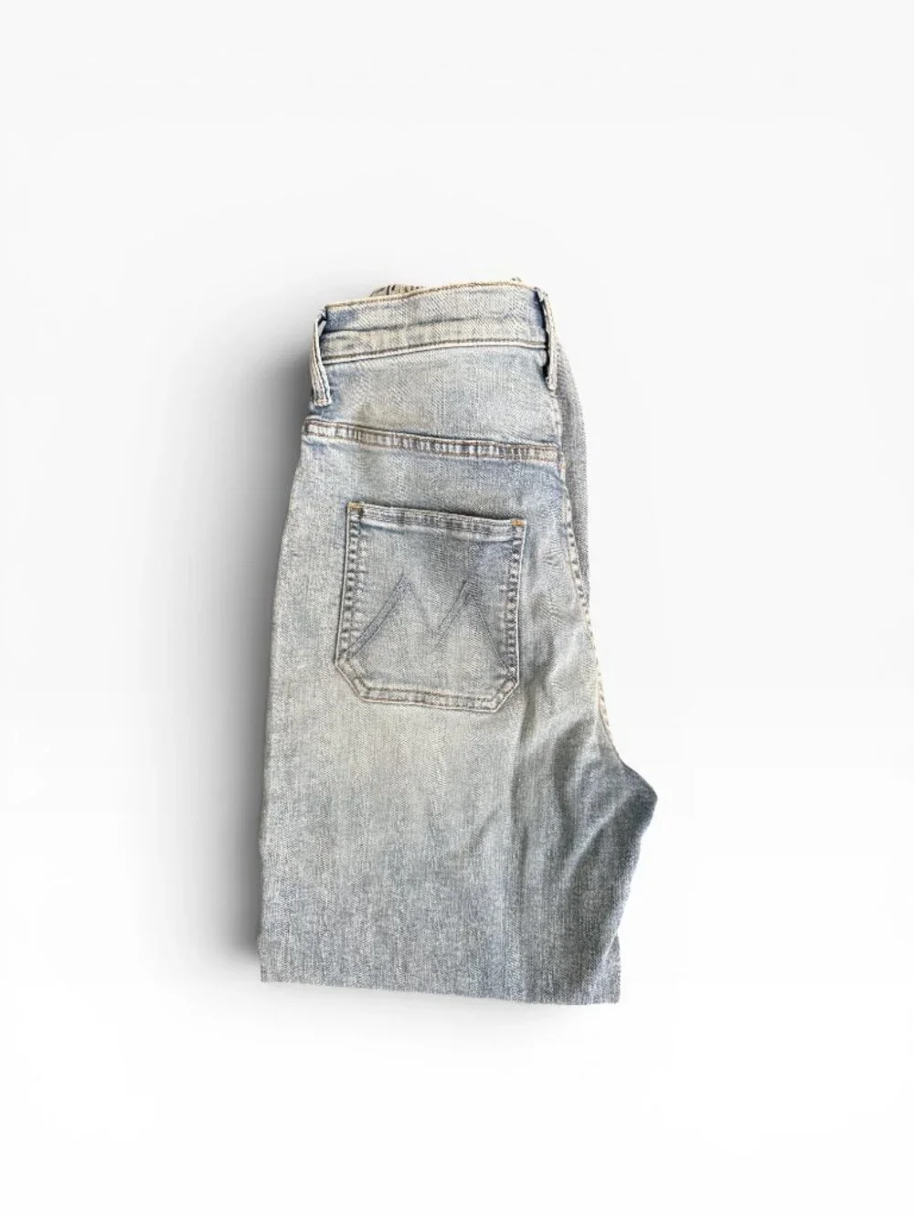 MOTHER THe Rapper Patch  - Springy Ankle Wash- Size 28 - Picture 4 of 12